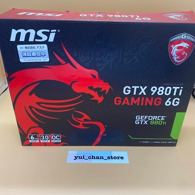 #ad #ad MSI GTX 980TI Gaming 6G GPU $308.90