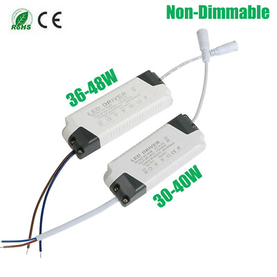 #ad 36W 48W LED Transformer Driver AC to DC 600mA Constant for LED Panel Light $9.95