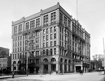 #ad 1900 Hotel Pfister Milwaukee Wisconsin Vintage Photograph 8.5quot; x 11quot; Reprint $14.84