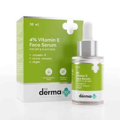 #ad The Derma Co 4% Vitamin E Face Serum with Vitamin E and Olive Extract 30ml $21.85