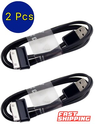 #ad 2 Pcs USB Sync Data Charger Cable for OEM Samsung Galaxy Tablet 7.0 7.7 8.9 10.1 $6.96