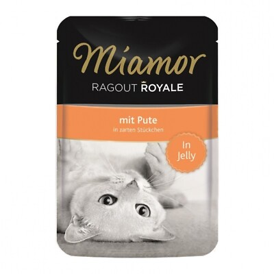 #ad Miamor RC Ragout Royale IN Jelly Turkey 44 X 3.5oz 816 € KG $42.50