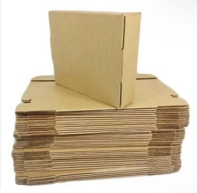 #ad 100 12x10x3 Moving Box Packaging Boxes Cardboard Corrugated Packing Shipping LOT $49.99