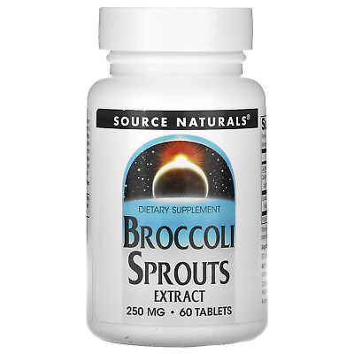 #ad Broccoli Sprouts Extract 250 mg 60 Tablets 125 mg per Tablet $16.94