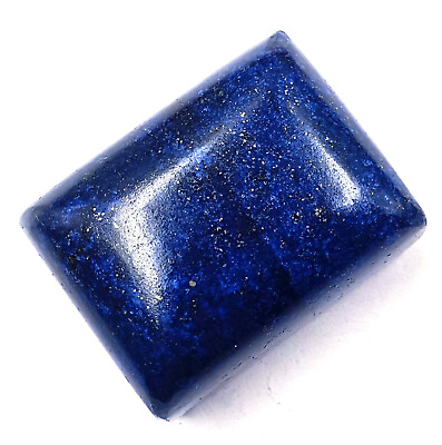 #ad 390 Ct Emerald Shape Certified Natural Blue Lapis Lazuli Loose Gemstone KKD $10.99