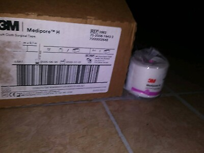 Medipore H Soft Cloth Surgical Tape 3M 2862 2quot; x 10yds 3m Brand 2 Rolls $6.00
