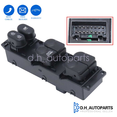 #ad Master Power Window Door Switch 93570 1R111 Fit for 2010 17 Hyundai Accent 1.6L $123.29