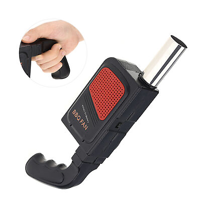 #ad Portable Handheld Electric BBQ Fan Blower For Outdoor Picnic Barbecue Multiuse $15.19