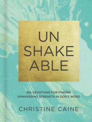#ad Unshakeable: 365 Devotions for Finding Unwavering Strength in God ? GOOD $4.47