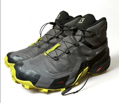 #ad Salomon Boots Mens 9.5 Cross Hike Mid GTX Shoes Gore Tex Contagrip $65.00