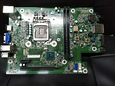 #ad HP Motherboard 901279 002 L01951 from HP 280 G2 SFF LGA1151 Intel Gen 6 Tested $30.00