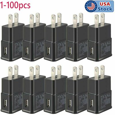 Lot 5V US Plug USB Power Adapter AC Home Wall Charger For Samsung Galaxy Models $4.64
