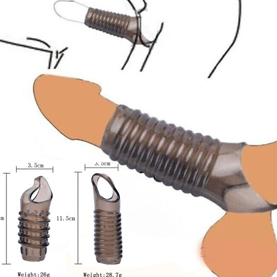#ad 2PCS Couple Male Penis Cock Ring Clit G spot Stimulator Dildo Sex Toys For Men $8.59