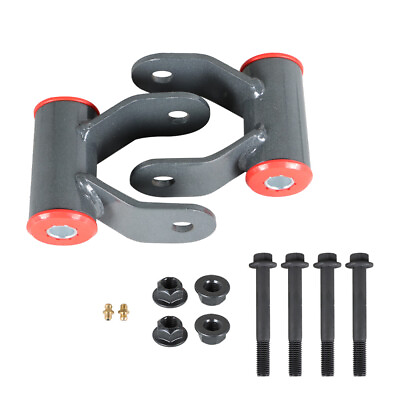#ad LABLT 2quot; Rear Drop Kit Lowering Steel Shackles For 02 08 Dodge Ram 1500 2WD 4WD $26.89
