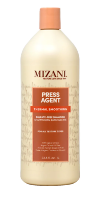 #ad MIZANI Press Agent Thermal Smoothing Sulfate Free Shampoo 33.8oz $30.55