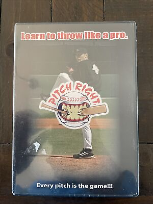#ad Pitch Right How To Throw Like A Pro DVD Baseball Pitching Instruction $14.99