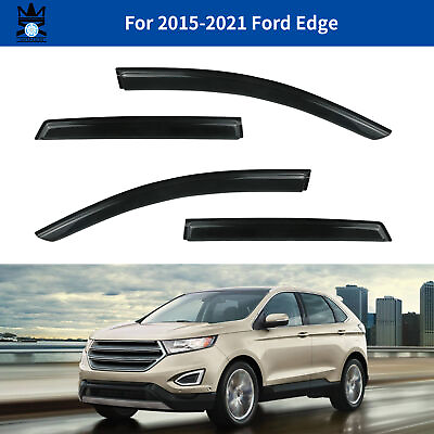 #ad #ad For 2015 2021 Ford Edge Window Visor Deflector Rain Guard 4 Piece Set $30.59