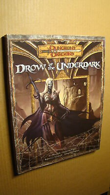 #ad DROW OF THE UNDERDARK 3.5 *NEW NM MINT 9.8 NEW* DUNGEONS DRAGONS $69.30