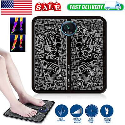 #ad #ad Ems Foot Massager Neuropathy Feet for Circulation and Pain Relief USA $7.99