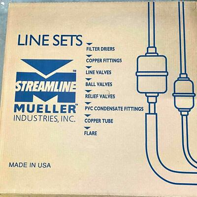 #ad Mueller Streamline 51260250 Mini Split Line Set 3 16L x 3 4S x 3 16I x 25FT $99.98