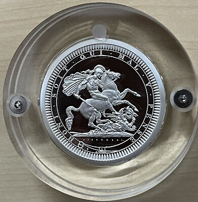 #ad St George and the Dragon Great Engravers 2024 UK 2 oz Silver Proof Coin SHIP NOW $395.00