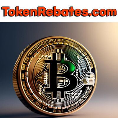 #ad .com PREMIUM TWO WORD DOMAIN NAME quot;TokenRebatesquot; Crypto Bitcoin Tokens $99.00
