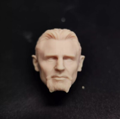 #ad Unpainted 1 18 Neeson Man Soldier Head Sculpt Male Head For 3.75quot; Action Figure $15.19