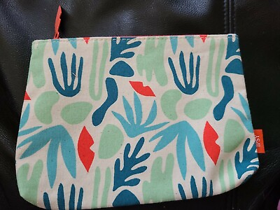 #ad Ipsy Makeup Bag 7quot;×5quot; Canvas Bag NEW Force of Nature Travel Free Shipping $6.00