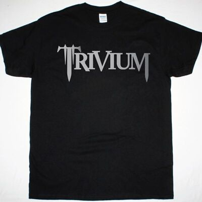 #ad TRIVIUM LOGO NEW BLACK T SHIRT S 5XL $19.99