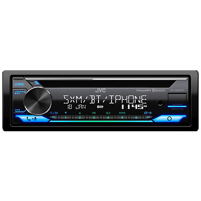 #ad JVC KD T920BTS Single DIN AM FM Radio Stereo USB AUX Bluetooth CD Car Receiver $108.49
