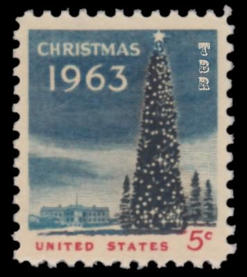 #ad 1240a Christmas Tree amp; White House 1963 Experimental Tagged Issue MNH Buy Now $1.40