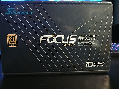 #ad Seasonic Focus SGX Power Supply 500 watts $10000.00