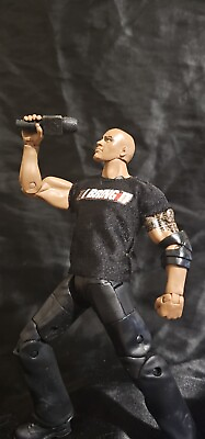 #ad WWE THE ROCK Elite With quot;I BRING ITquot; Removable Shirt amp; Microphone $14.99