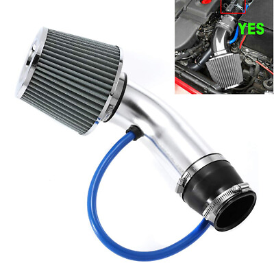 #ad Auto 3quot; Inch Cold Air Intake Filter Induction Kit Pipe Power Flow Hose System US $26.49