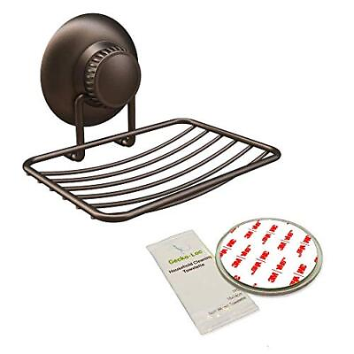 #ad ๐ Soap Dish Holder With Suction Cup Mounting For Bathroom Or Kitchen Tub Sink $14.85