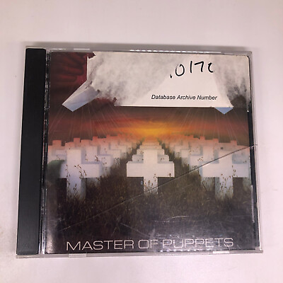 #ad Master of Puppets by Metallica CD Elektra $6.64