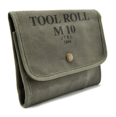 #ad U.S. WW2 M10 Tool Roll marked JTamp;L 1944 $19.99