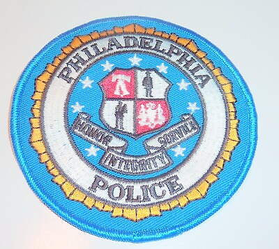 #ad Philadelphia Pennsylvania Pa Police Patch New Genuine Original Scarce Vintage $18.99
