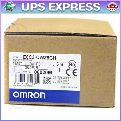#ad E6C3 CWZ5GH Omron 1PC New 360P R E6C3CWZ5GH In Box Expedited Shipping #GNDM $322.90