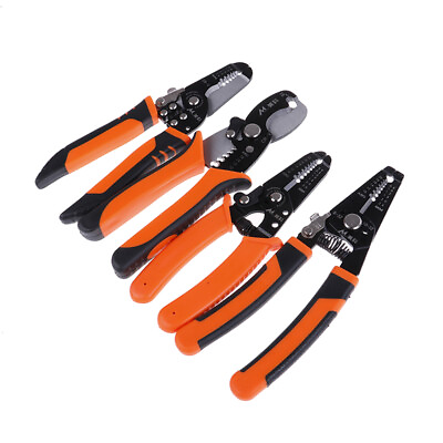 #ad Cable wire stripper cutter crimper automatic terminal crimping plier tool{ C $7.87