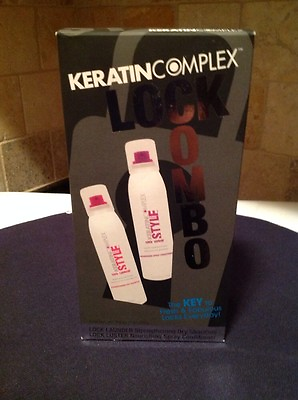 #ad NEW Keratin Complex Strengthening Dry Shampoo amp; Nourishing Spray Conditioner NIB $17.09