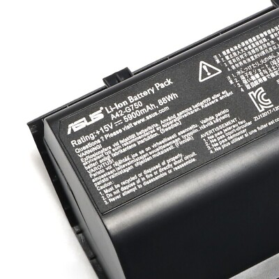 #ad Genuine A42 G750 Laptop Battery For ASUS ROG G750 G750J G750JM G750JW A42G750 $36.89