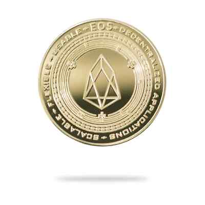 #ad EOS Physical Crypto Coin Collectable Cryptocurrency $32.99