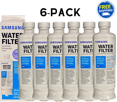 #ad 6 Pack DA97 17376B HAF QIN EXP Refrigerator Water Filter Replacement New $59.97