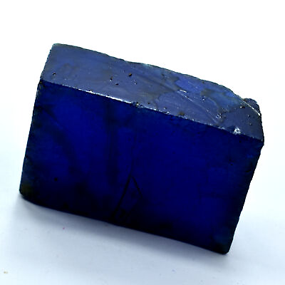#ad 391.40 Ct Natural Sapphire Blue Rough Uncut Huge Size CERTIFIED Loose Gemstone $16.66