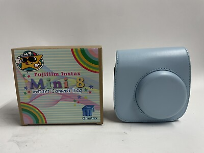 #ad Fujifilm Fuji Mini 8 Instant Film Camera Carrying Case Teal Color $8.89