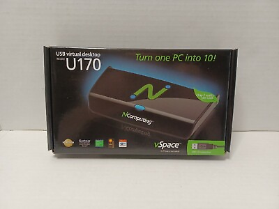 #ad New Open Box NCOMPUTING USB VIRTUAL DESKTOP MODEL U170 🔥 $14.99