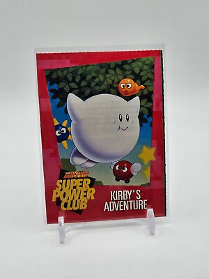 #ad Kirby#x27;s Adventure POWER CARD Nintendo Super Power Club Magazine #147 PROMO SP $6.95