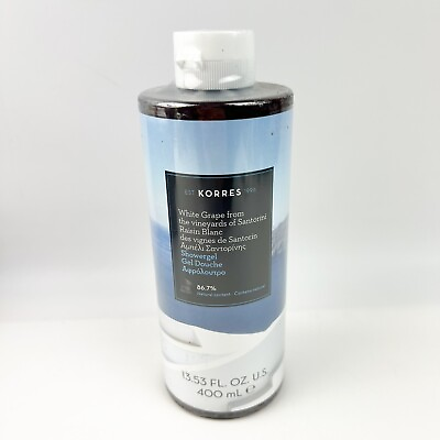 #ad New Korres Shower Gel Body Wash White Grape 13.53 oz Sealed $18.99