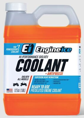 #ad Engine Ice Hi Performance SXS ATV Coolant Antifreeze 64 oz 1 2 Gallon $36.99